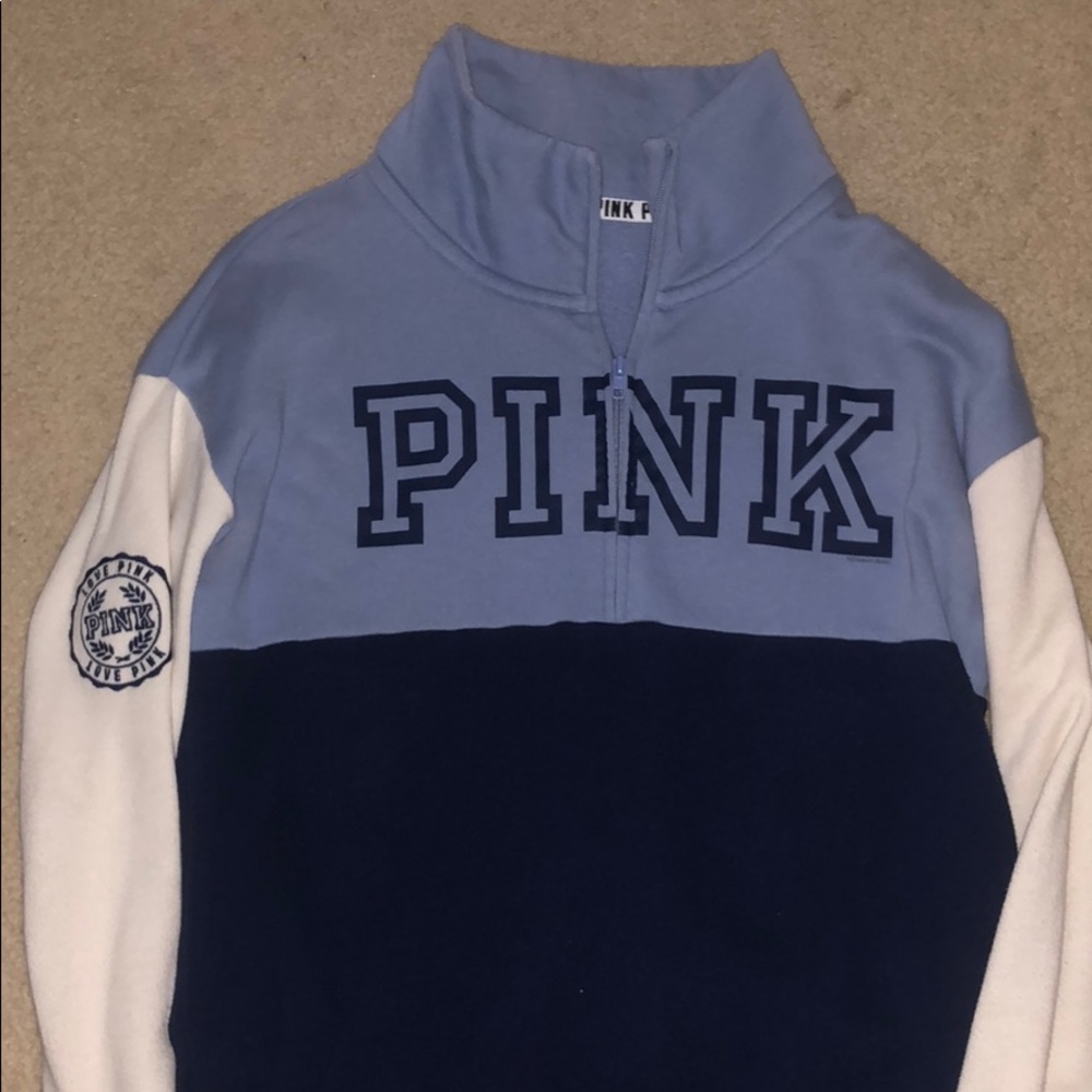 Blue PINK Pullover